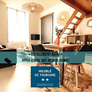 Royalement Bien ! Hyper-centre - Wifi - Netflix - Disney Plus Apartment